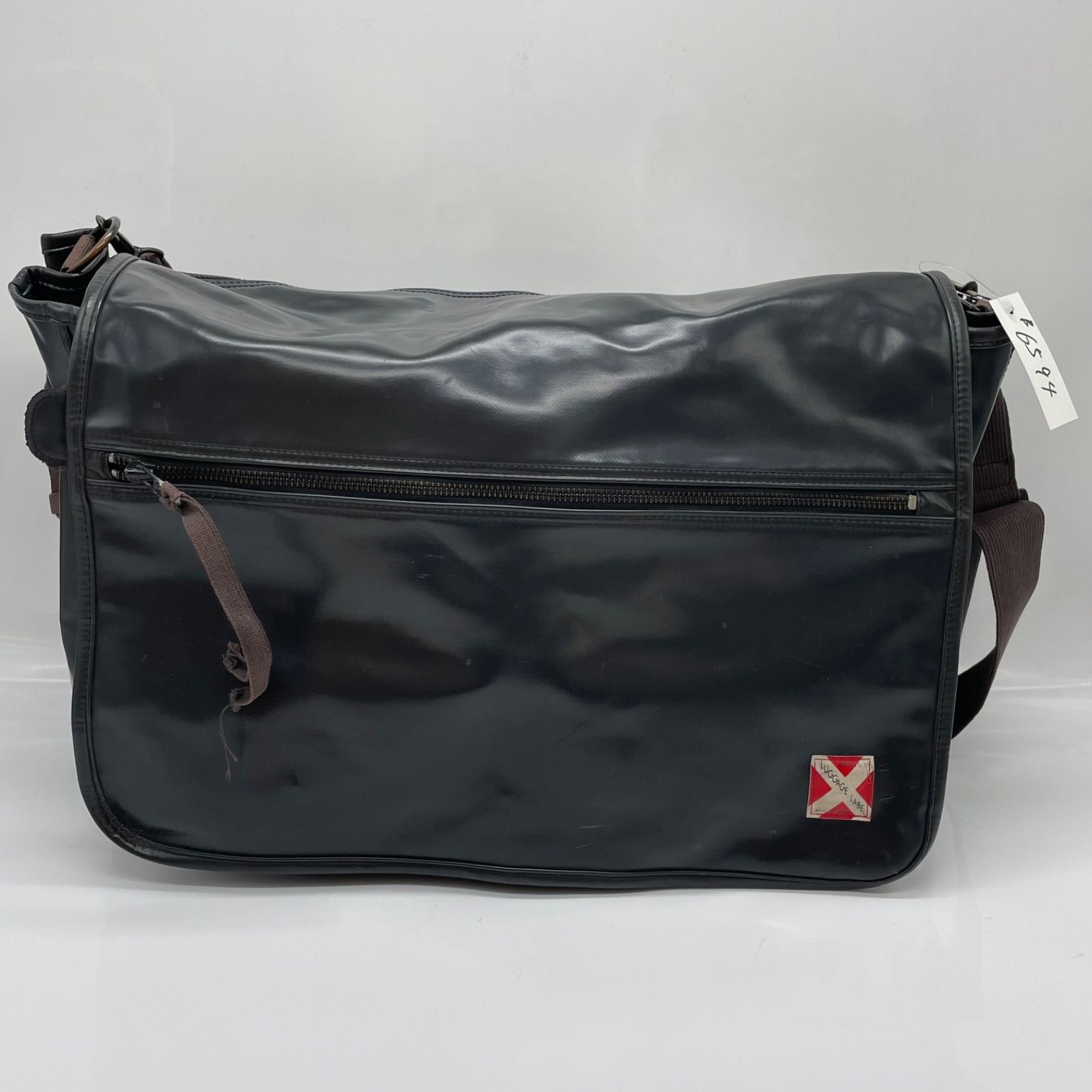 BN6594●吉田カバン ラゲッジ レーベル ライナー メッセンジャーバッグ ショルダーバッグ 大容量 ブラック