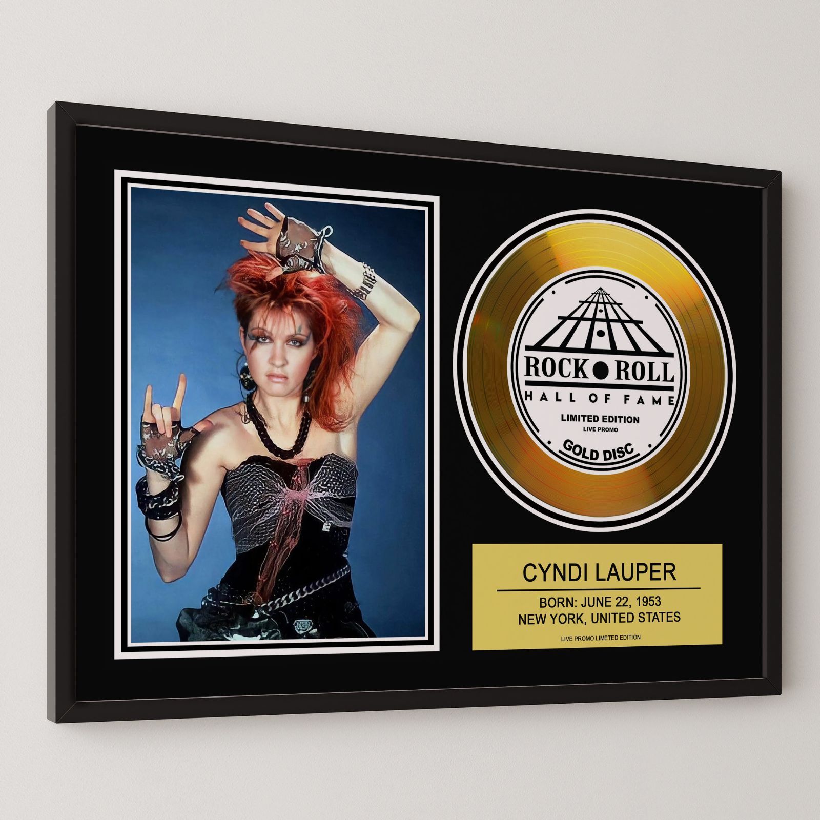 絶版 初版トゥルー・カラーズ/ シンディ・ローパー自伝 Cyndi Lauper