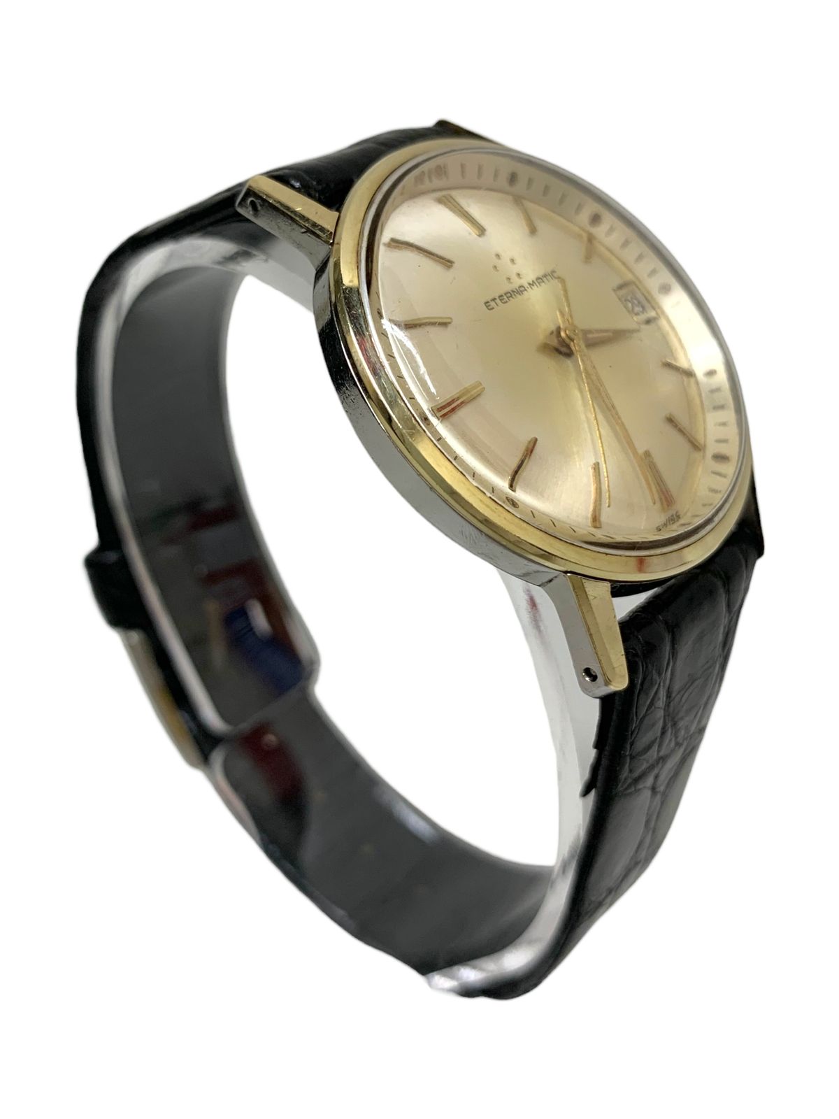 限定品】ETERNA エテルナマチックデイト 時計 メンズ 箱付き ブラック