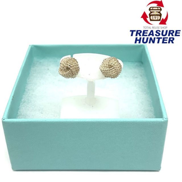 TIFFANY&Co. サマセット ツイストノット ピアス SV925 シルバー