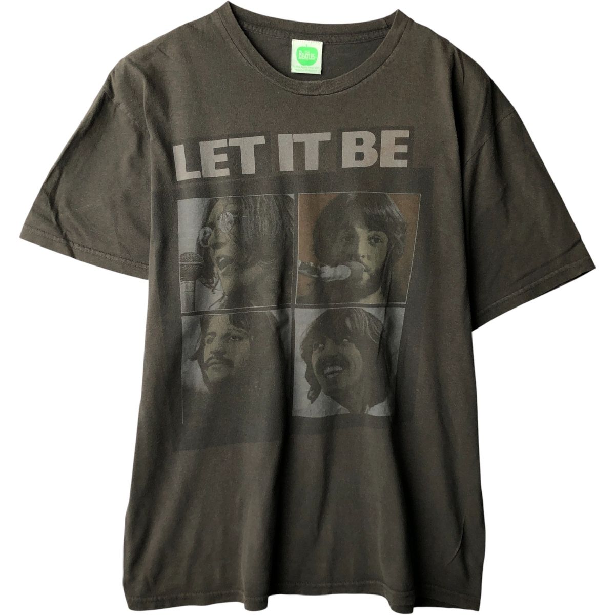 00s ビートルズ LET IT BE バンド Tシャツ L ヴィンテージ 【公式通販】