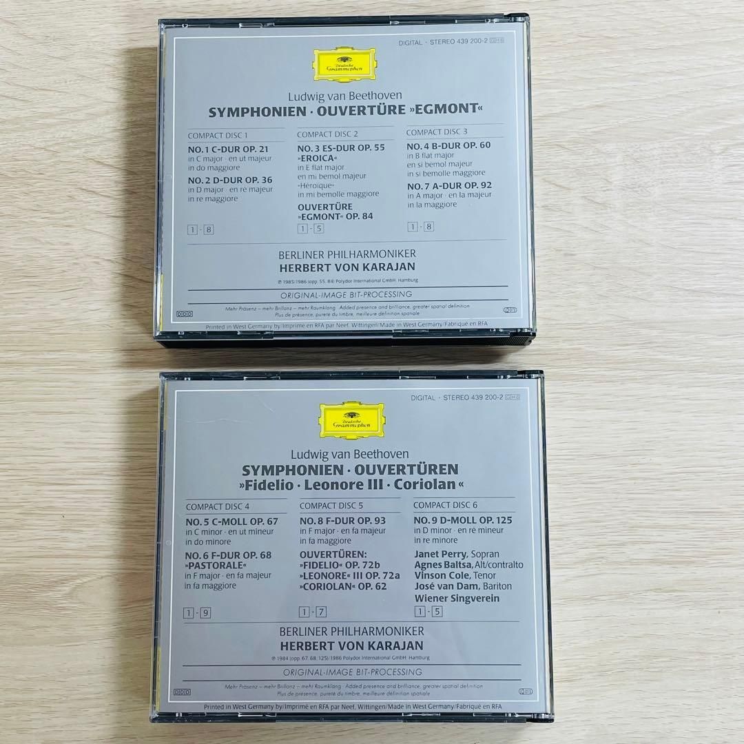 カラヤン・ゴールドシリーズ ベートーベン ベルリン・フィル CD 日本語