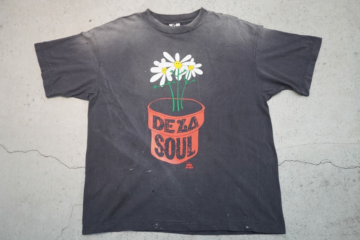 正規 美品 25AW SAINT MICHAEL セントマイケル DE LA SOUL DLS_SS TEE 