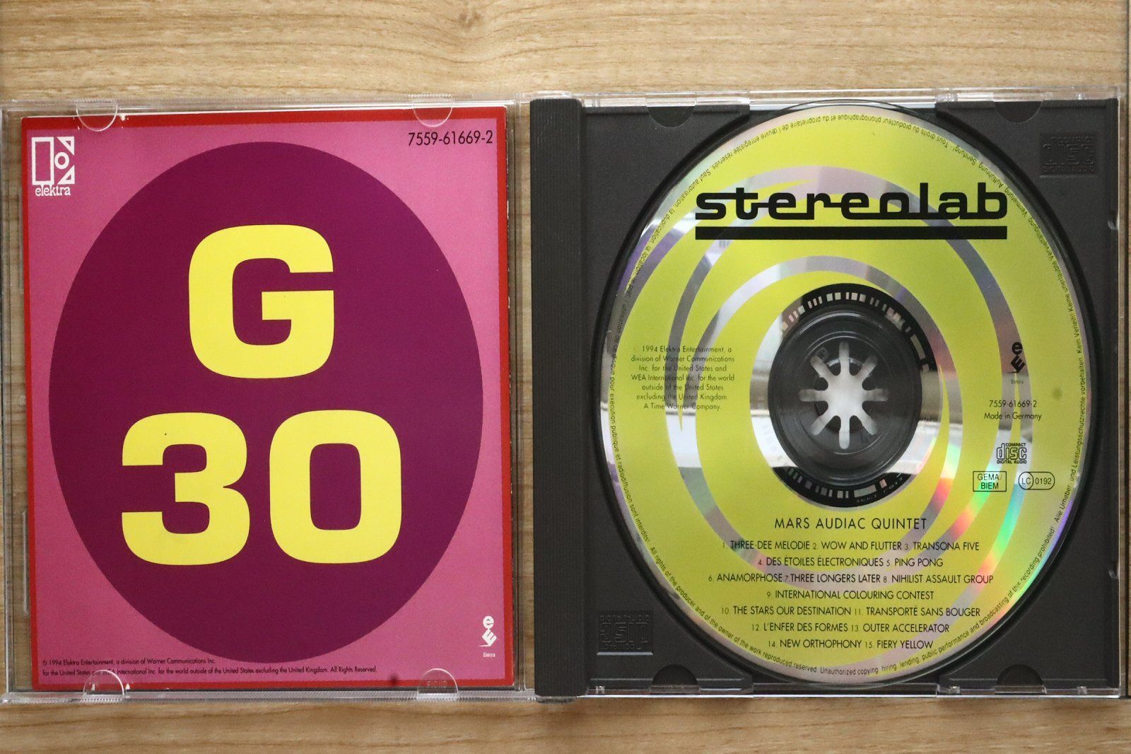 中古CD☆ステレオラブ/Stereolab□ Mars Audiac Quintet 【616692