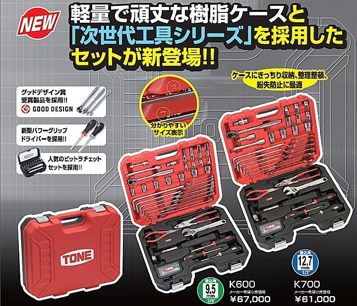 コンビネーションツールセット