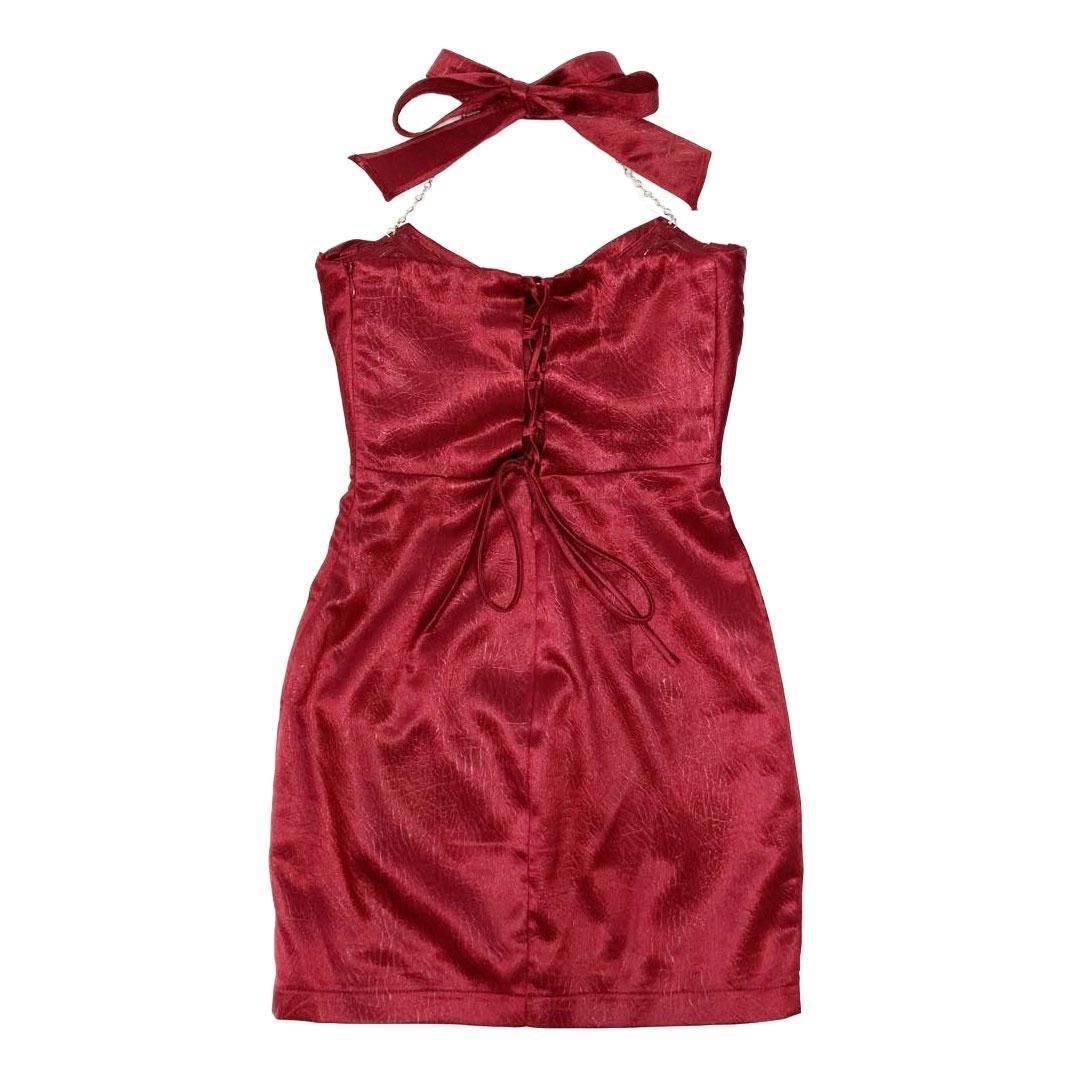ROBE de FLEURS Glossy / ローブドフルールグロッシー】サテンホルター 