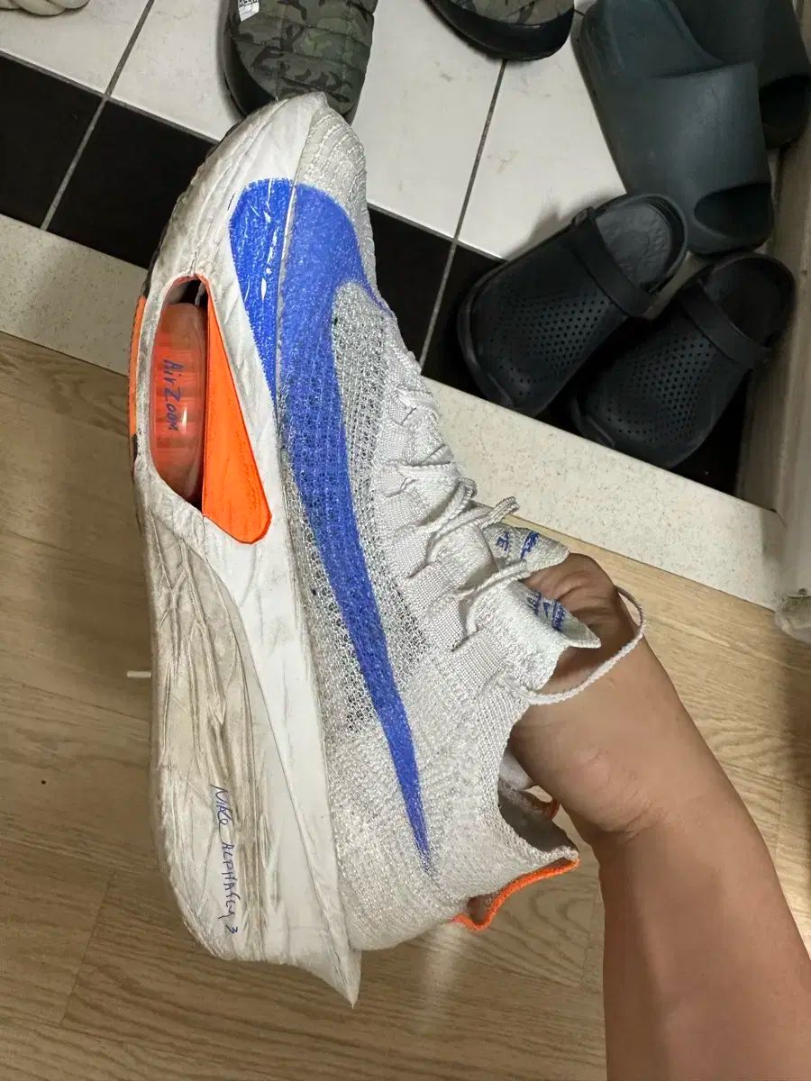 ナイキ アルファフライ ブルー プリント 255