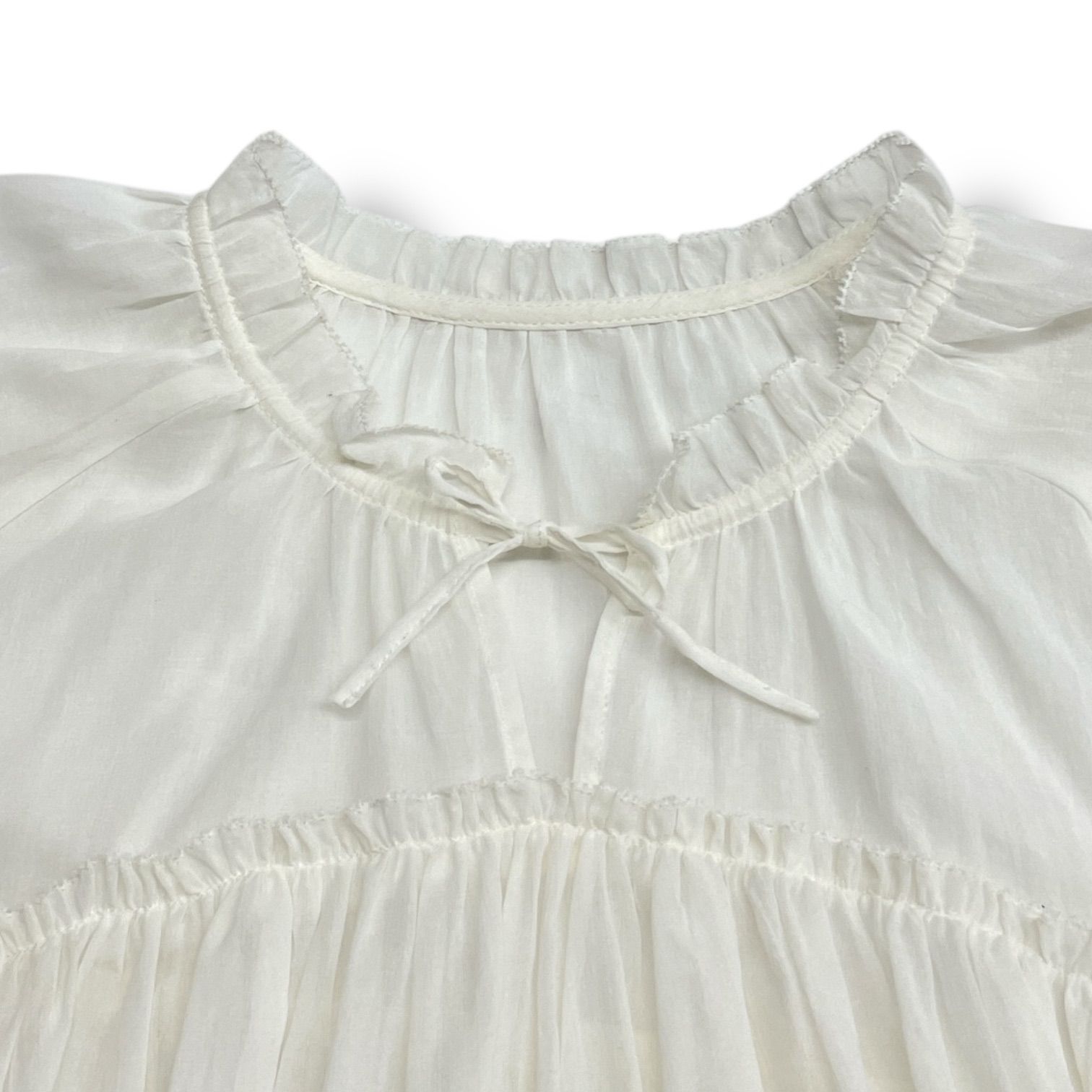 新品 タグ付 未使用 casa fline カーサフライン COTTON BLOUSE