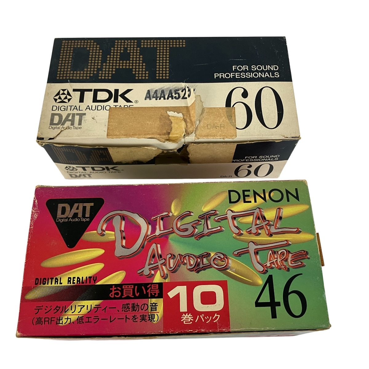 TDK DA-R 60 DENON R-46 maxell DM90 SONY DT-74RN DAT メディア 17本セット ♥Y10568297