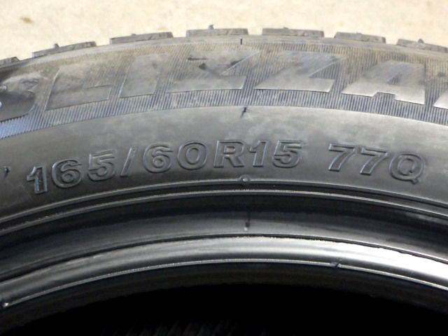 BLIZZAK VRX3●160|60R15●4本