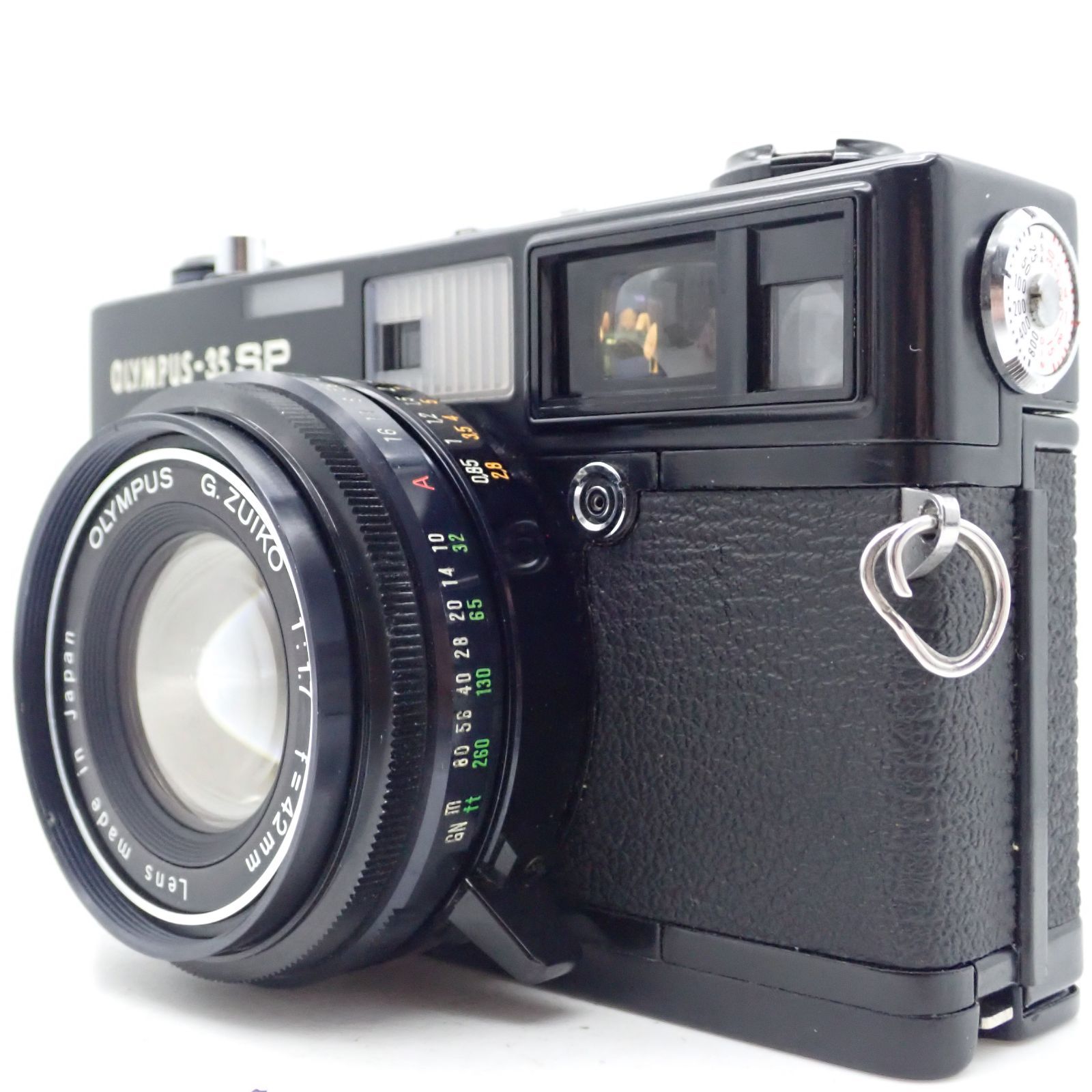  OLYMPUS 35 SP ブラック G ZUIKO 42 mm f 1 7 レンジファインダー フィルムカメラ 249205 レンジファインダーカメラ フィルムカメラ