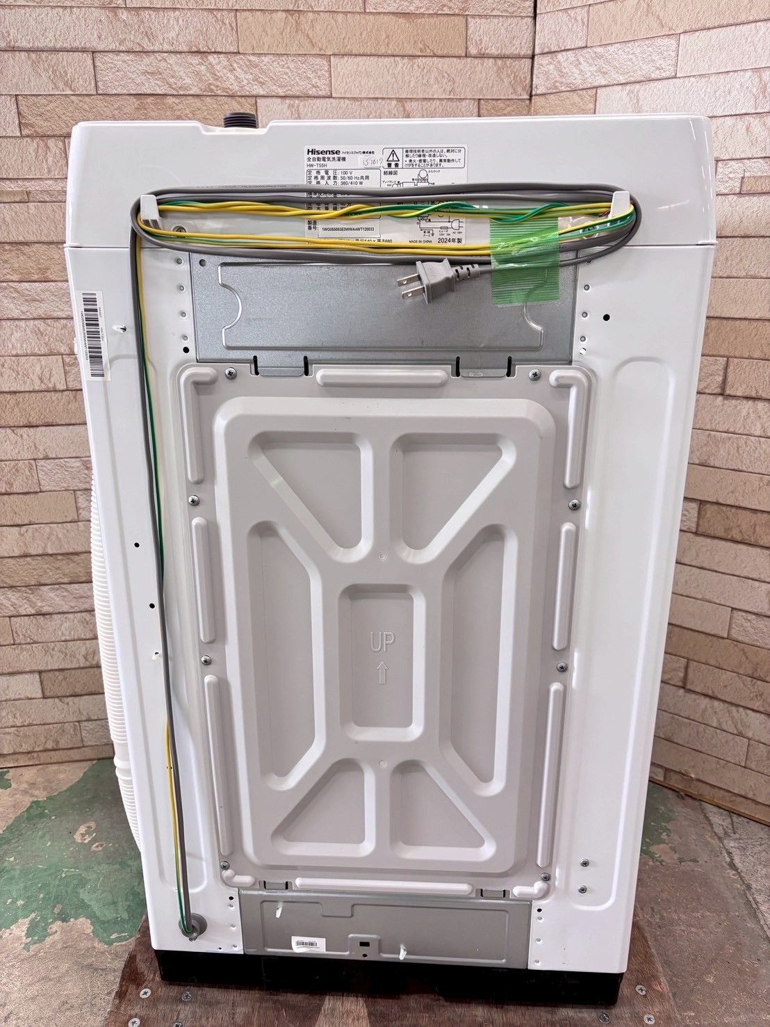 小説 高年式 大阪送料無料 3か月保障付き 洗濯機 ハイセンス 5.5kg 2025年 HW-T55H IS-1017 【予約受付開始】