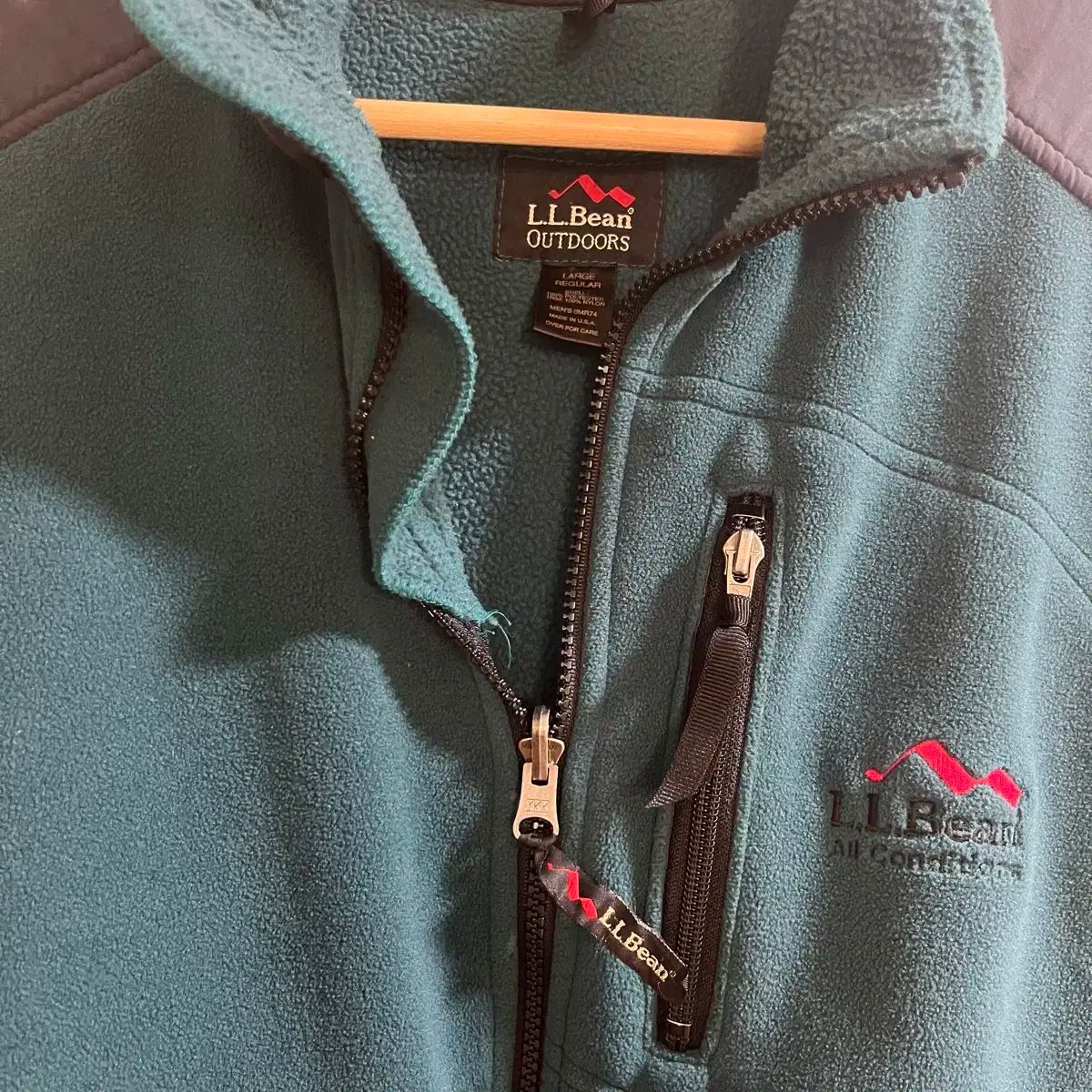 L L L Bean エルエルビーン ヴィンテージ ジップアップ フリース ベスト フリース