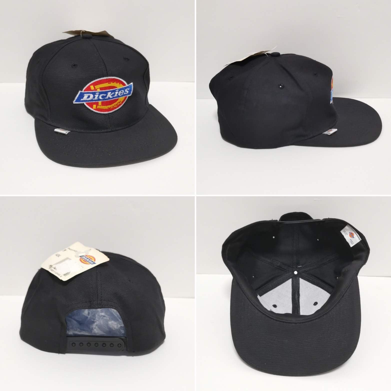 90 s ディッキーズ Dickies トラッカー キャップ チビタグ 黒 USA