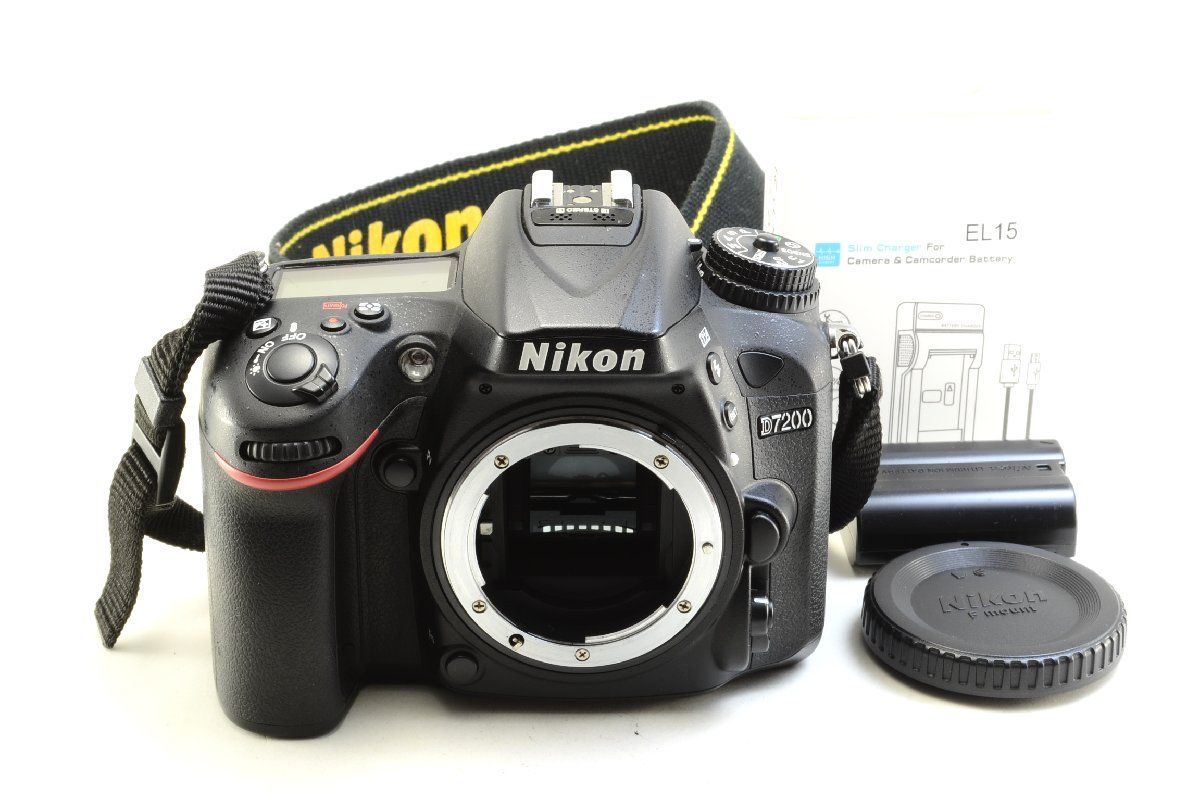 Nikon D7200 ボディ | SHOT 4488回 | 新同充電器付