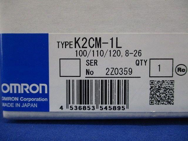 モータ リレー 電流反相検出タイプ 反時限形 K2CM-1L