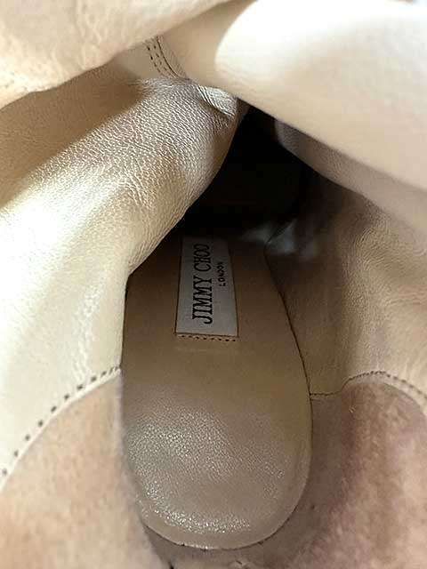  JIMMY CHOO ジミーチュウ 靴 ブーツ ブラック 8.5 cmヒール 36 1 2＿S 02＿s-0232-r 02＿セルモアから ロングブーツ ブーツ