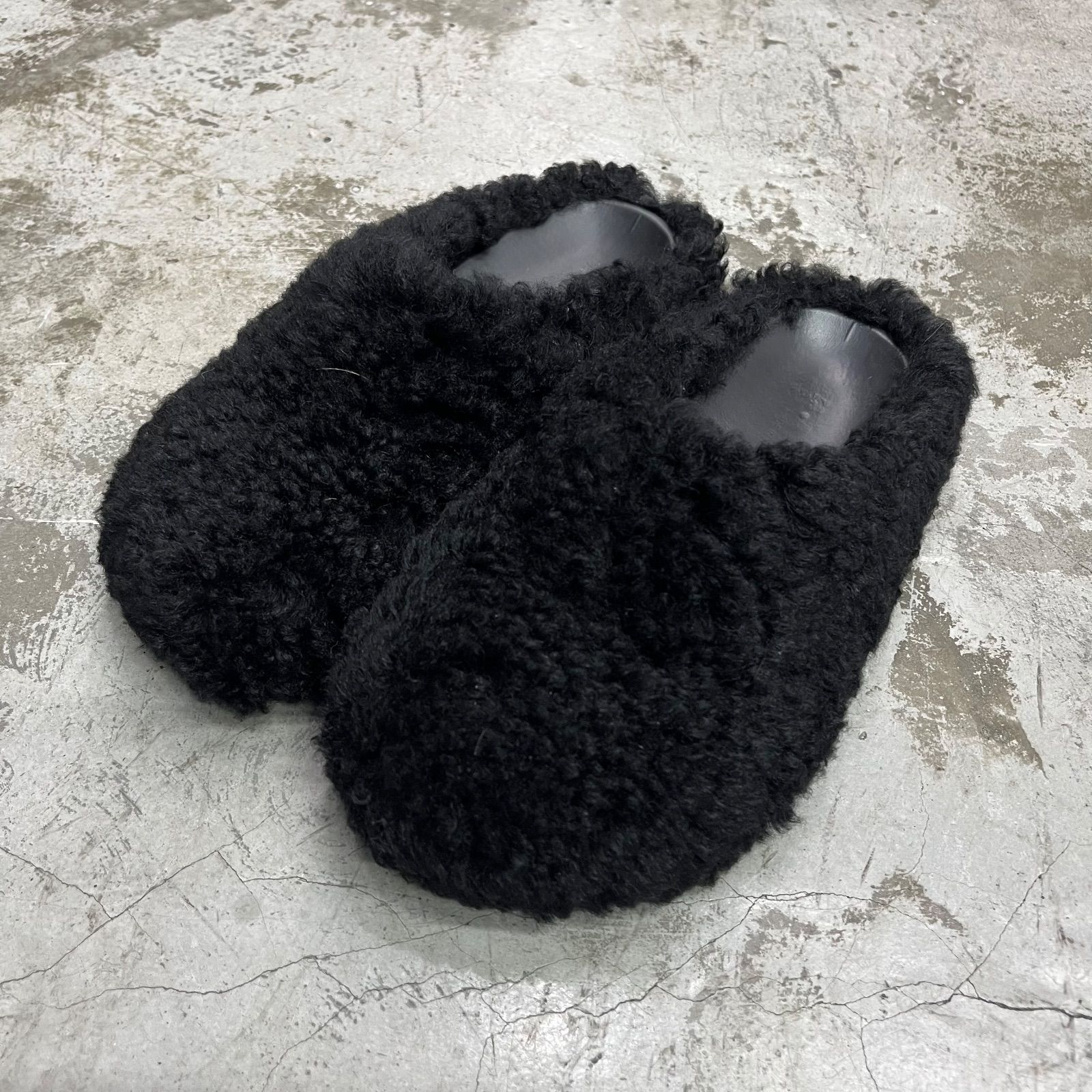 MARNI 23AW フリース ボアミュール サンダル マルニ SBMR000600 39