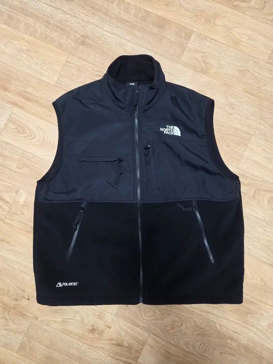 商品 THE NORTH FACE ザ ノース フェイス デナリ フリース ベスト ジップアップ L 実物画像あり 実際サイズ 103