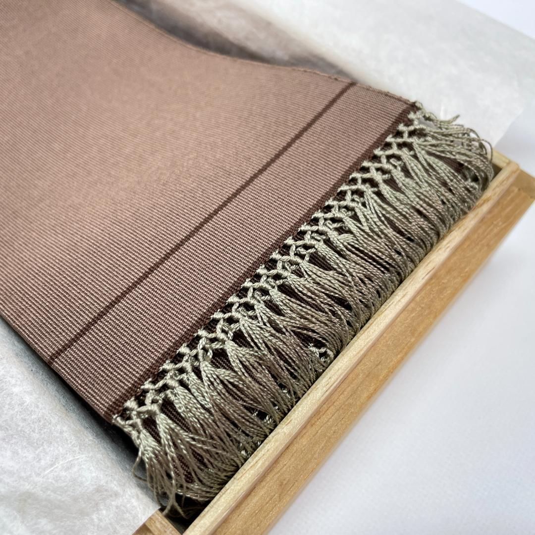 小豆グレー 男着物