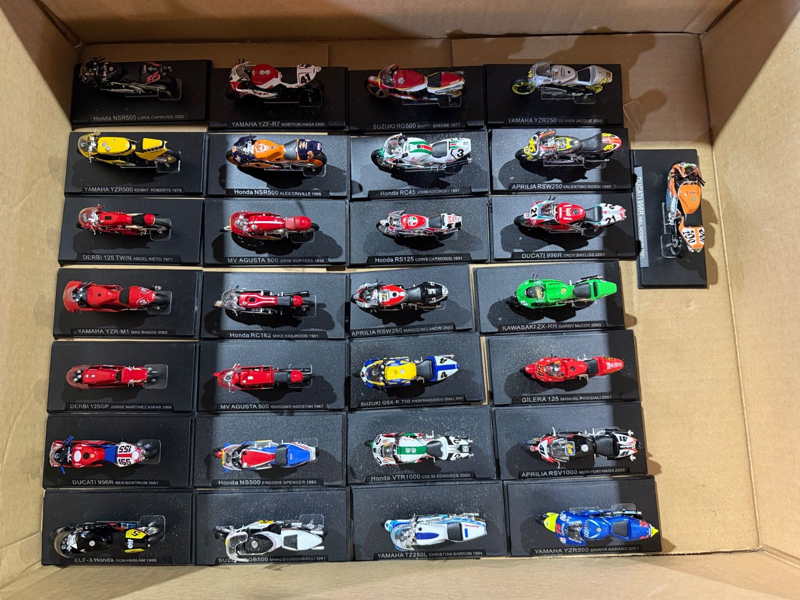 ミニカー 59種セット 1 24 チャンピオン バイク