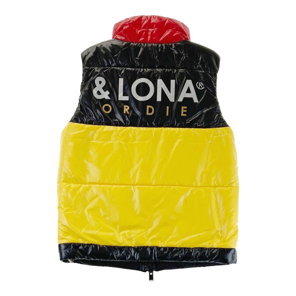 サイズ 48 MARK-LONA マークアンドロナ 中綿ベスト イエロー系 240101446143 ゴルフウェア メンズ ストスト
