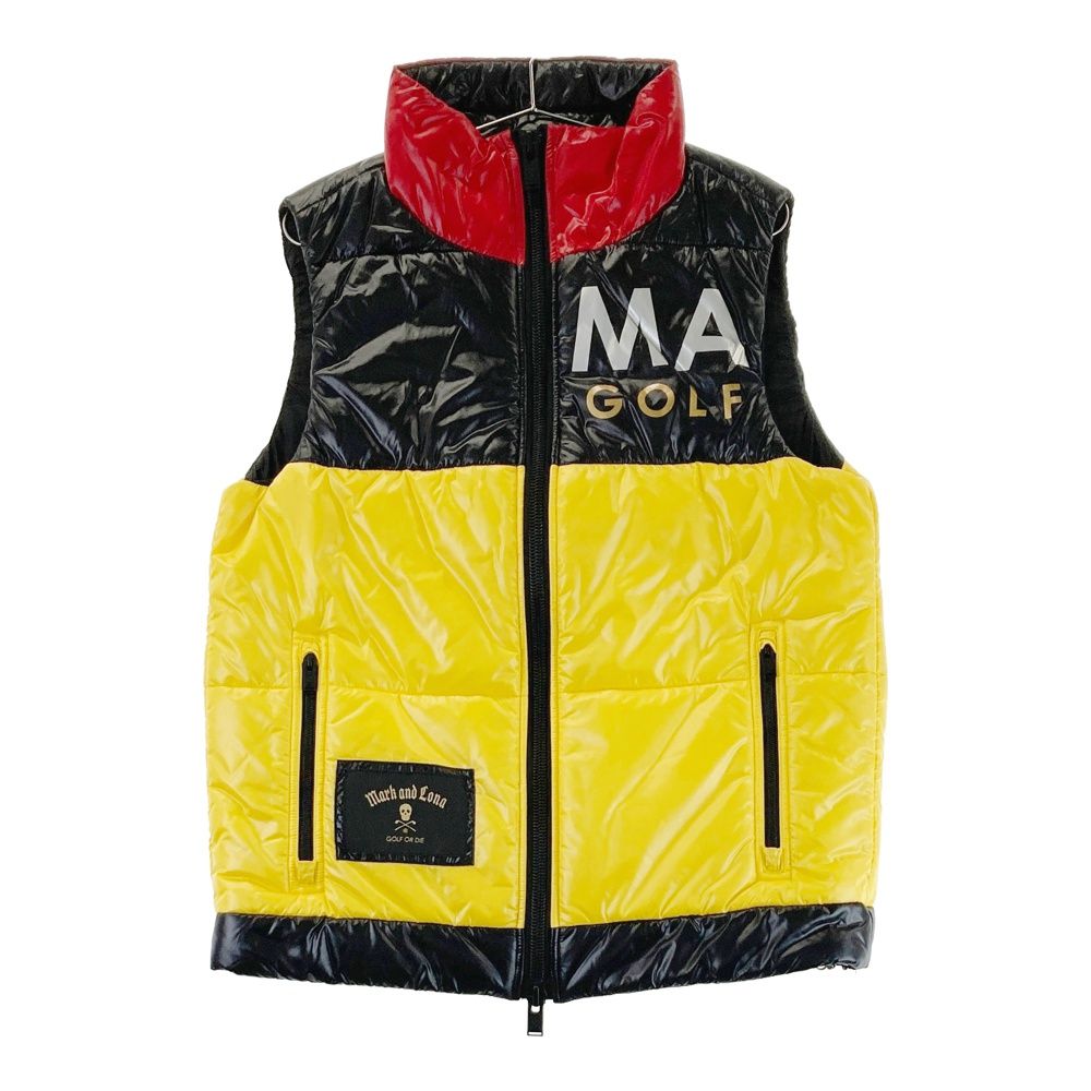 サイズ 48 MARK-LONA マークアンドロナ 中綿ベスト イエロー系 240101446143 ゴルフウェア メンズ ストスト