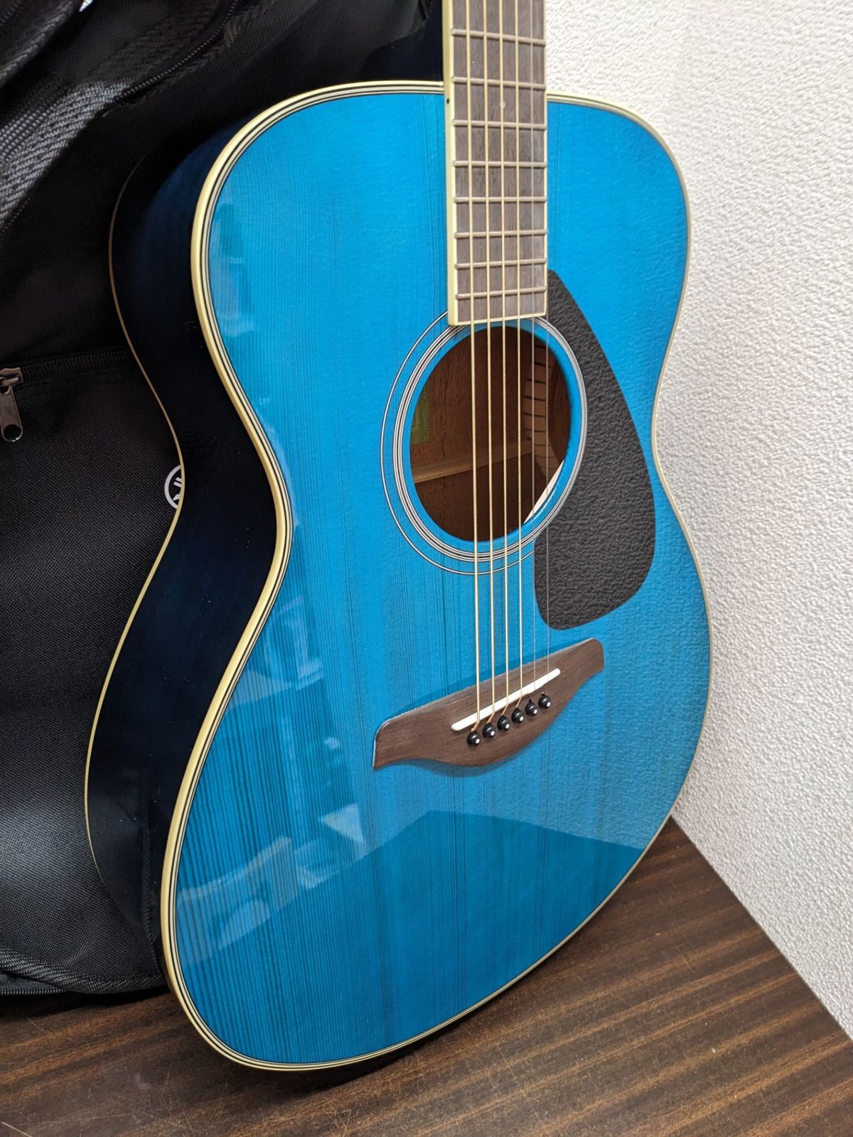 YAMAHA アコースティックギター FS820 ターコイズ セット付