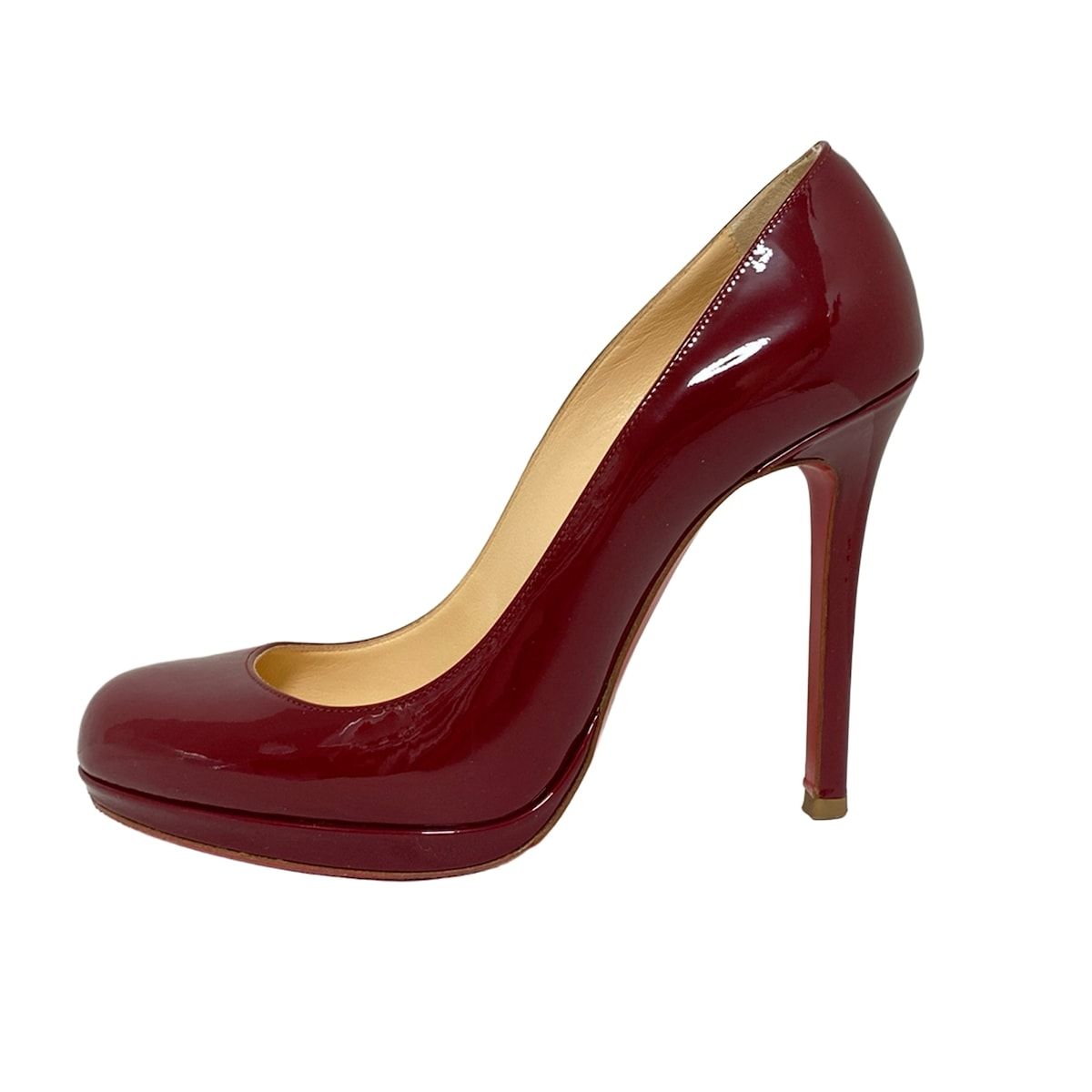 CHRISTIAN LOUBOUTIN クリスチャンルブタン パンプス 36 1|2 レディース - レッド アウトソール張替済 レザー