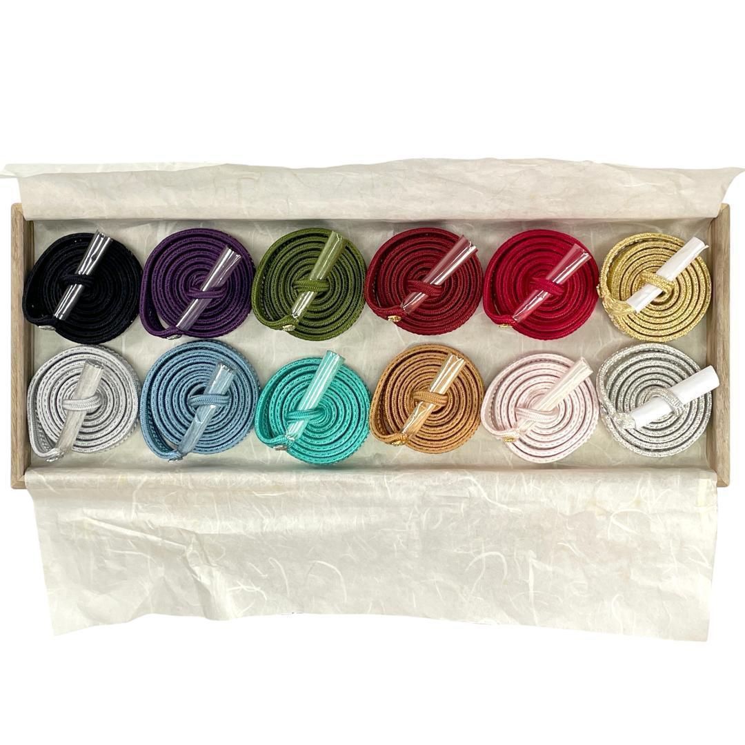 帯締め 帯揚げ 重ね衿 小物セット 華 伝統工芸作家 藤林徳扇 苑寿織匠 着物 kimonolove 新古品 オゾン消臭サービス B-0847