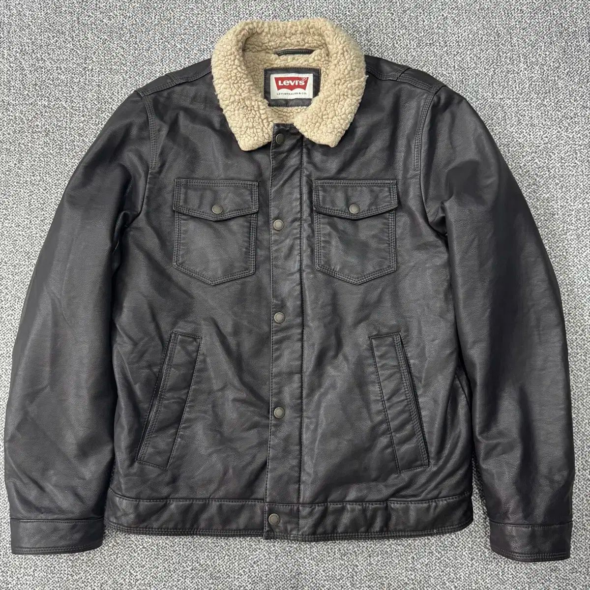 リーバイス シェリファ ライニング ラダー トラッカー ジャケット