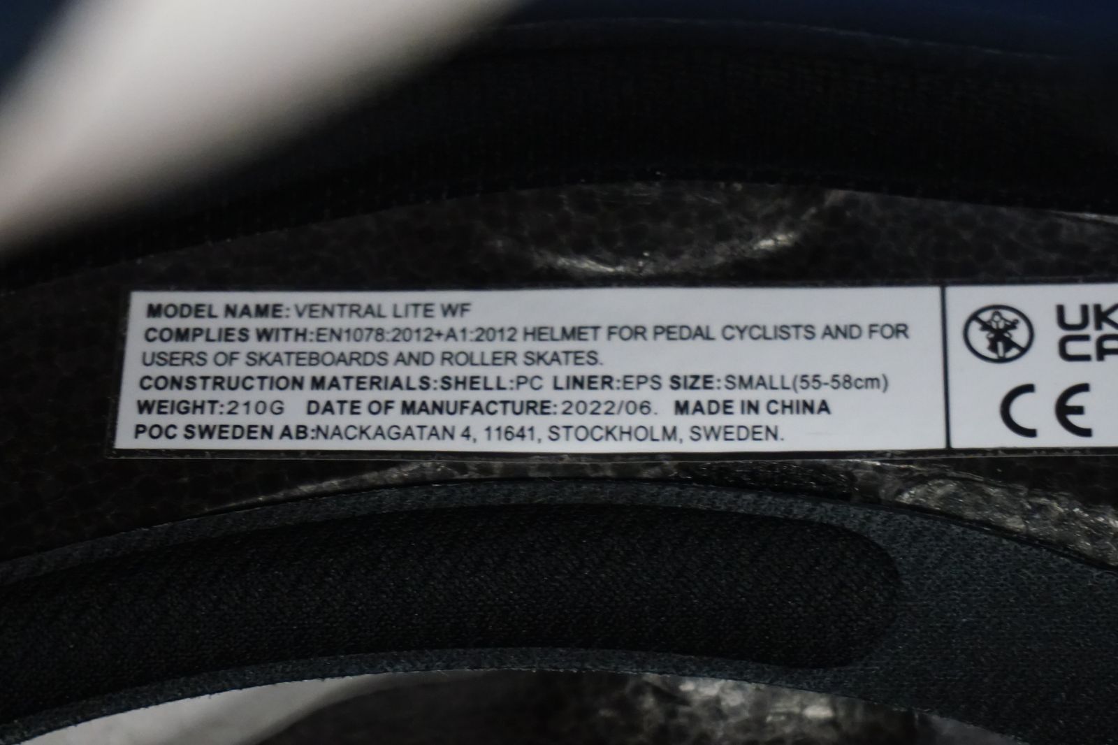 POC ポック VENTRAL LITE WF RAPHA Sサイズ ヘルメット バイチャリ浜松店 BRIGHTFACE_UK