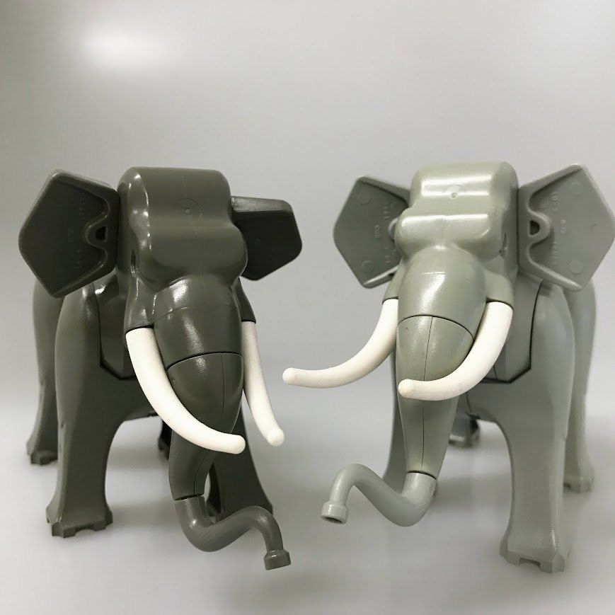 LEGO レゴ どうぶつパーツ ゾウ CT-545 世界の冒険シリーズ ミニフィグ用 象 どうぶつフィグ 動物園 7414 7418 465