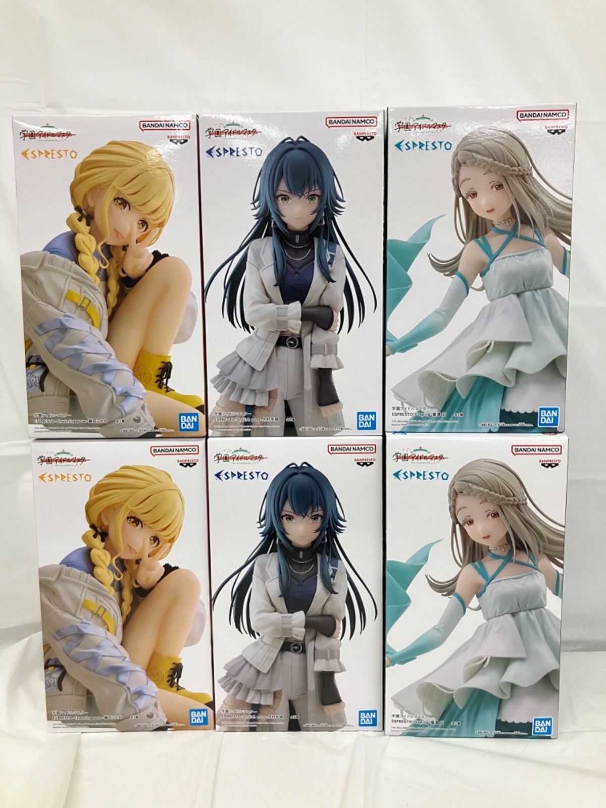 未開封 学園アイドルマスター ESPRESTO 藤田ことね 月村手毬 篠澤広 3