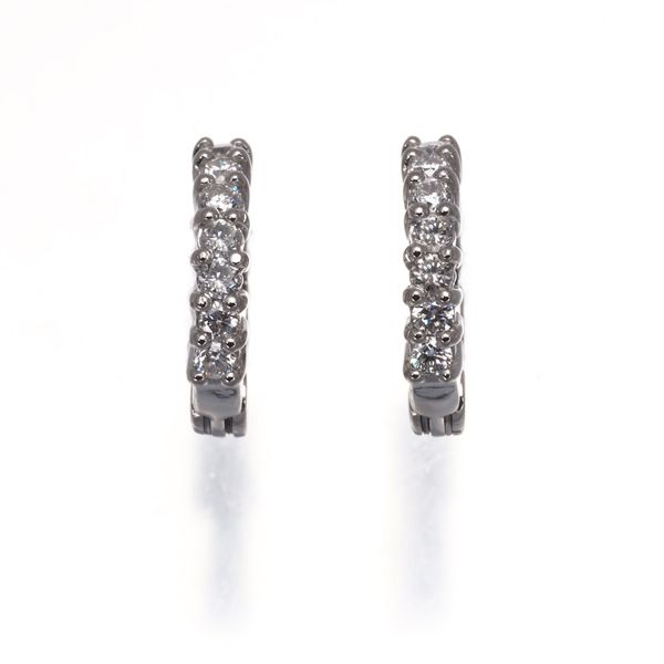 ダイヤ ダイヤモンド 0.10ct|0.10ct イヤーカフ フープ イヤリング Pt900 175776 NOITHATQUANGTHANH_NET