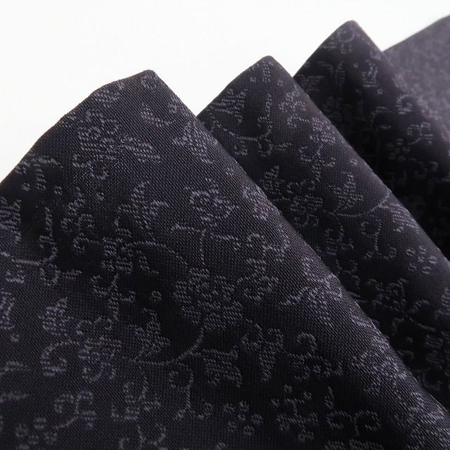 ❁tomihisa❁新品 単衣 着物 正絹 仕付け糸付 トールサイズ”深紫を