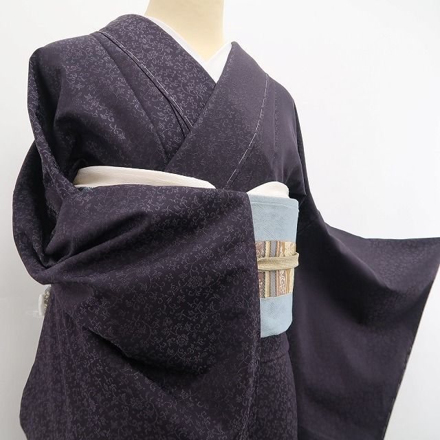 新品 単衣 花織 着物 正絹 仕付け糸付 トールサイズ 紬 6666 新品 単衣 花織 着物 正絹 仕付け糸付 トールサイズ 紬 6666 - メルカリ