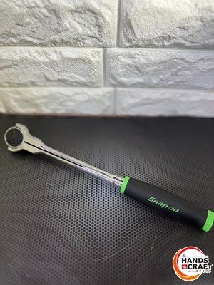 スナップオン Snap-on 3 8スイベルラチェット FHNF100 グリーン ソフトグリップ