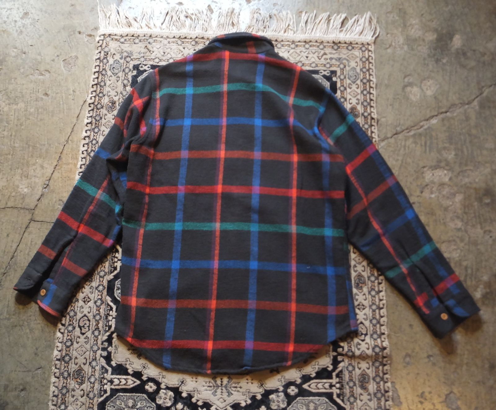 80s bigmac heavy nelshirt ビッグマック ヘビーネルシャツ USA