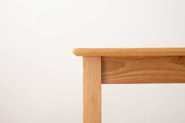 ラバーウッド のシンプルデスク