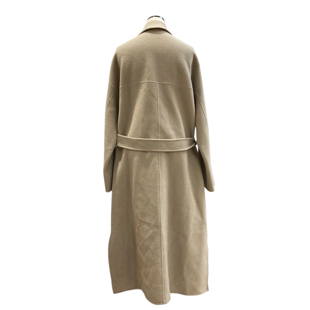 Adam et Rope' アダムエロペ 140's ウールダブルメルトンリバー ロング