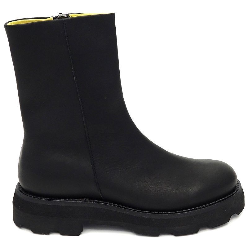 RIPVANWINKLE SIDE ZIP BOOTS レザーブーツ サイズ 40 ブラック RB-521 RB-616 リップヴァンウインクル メンズ 5RS E06191 KUN05