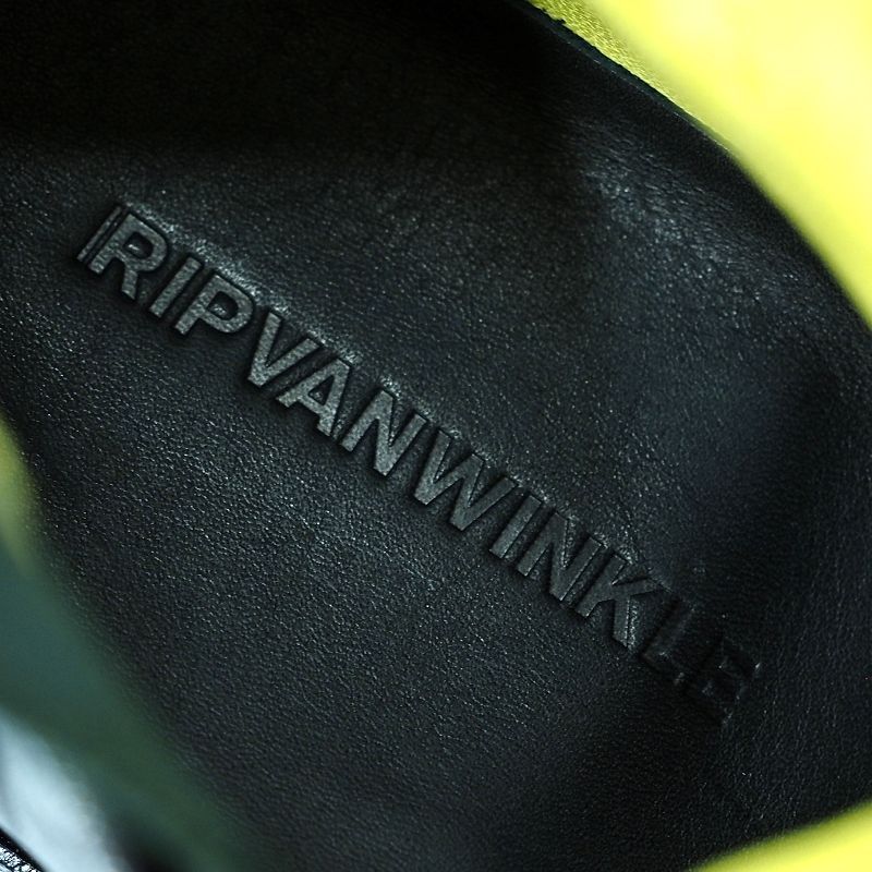  SIDE ZIP BOOTS レザーブーツ サイズ 40 ブラック RB-521 RB-616 リップヴァンウインクル メンズ 5 RS E 06191 KUN 05 その他 ブーツ 革靴