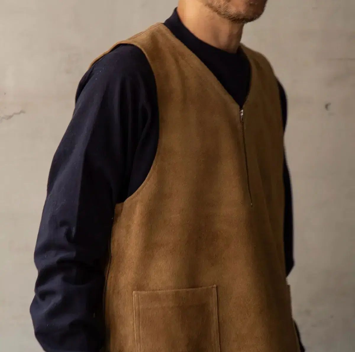 3 phigvel ピグベル スウェード ベスト