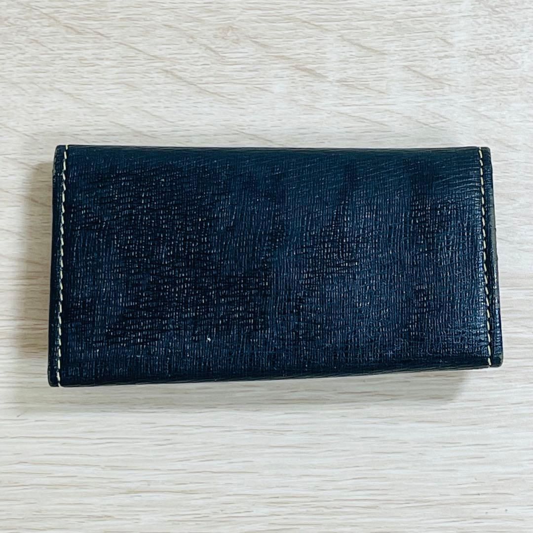 BURBERRY バーバリー キーケース ブラック レザー チェック柄 - メルカリ