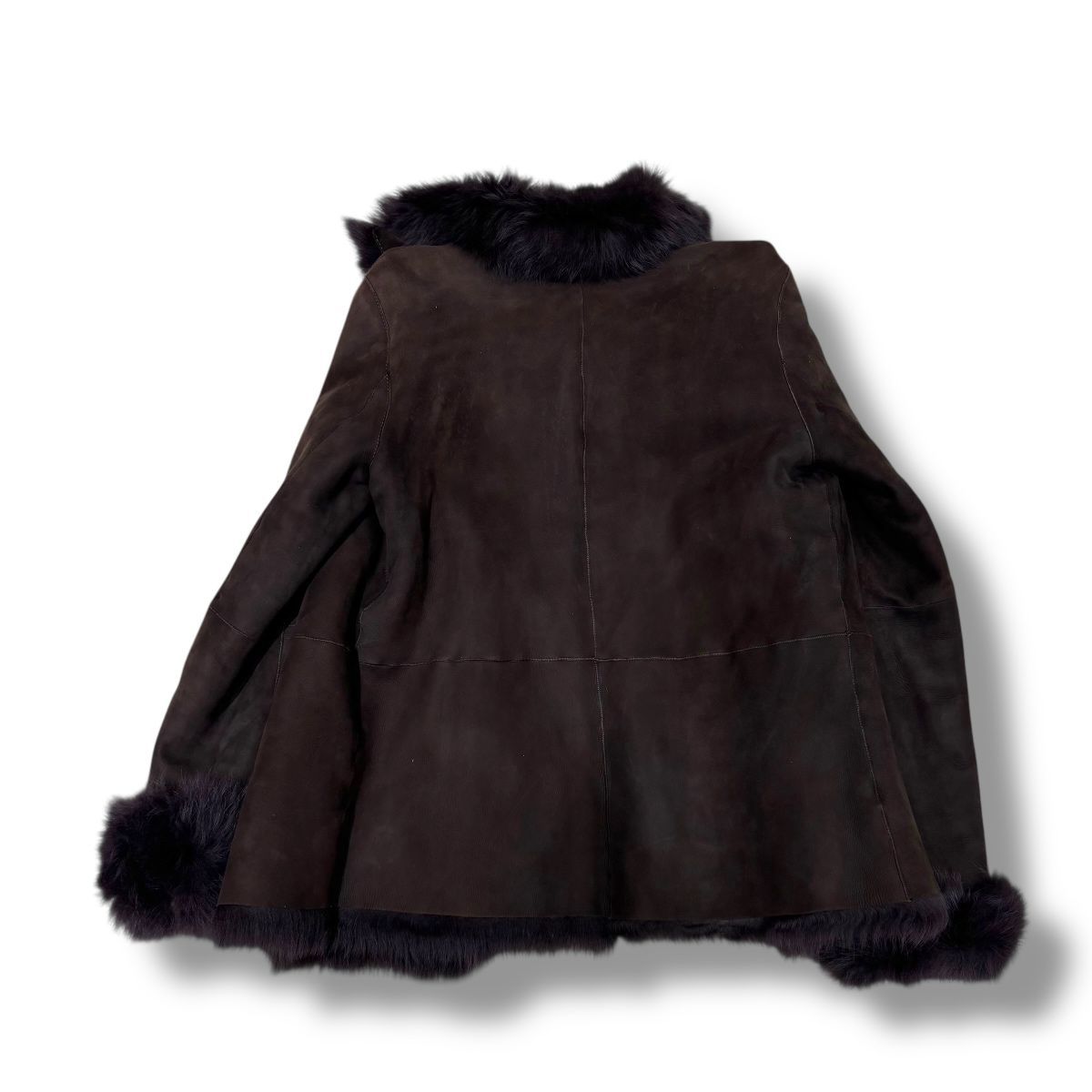 え沖】JOSEPH ジョゼフ リアルムートンジャケット ラムレザー シープ