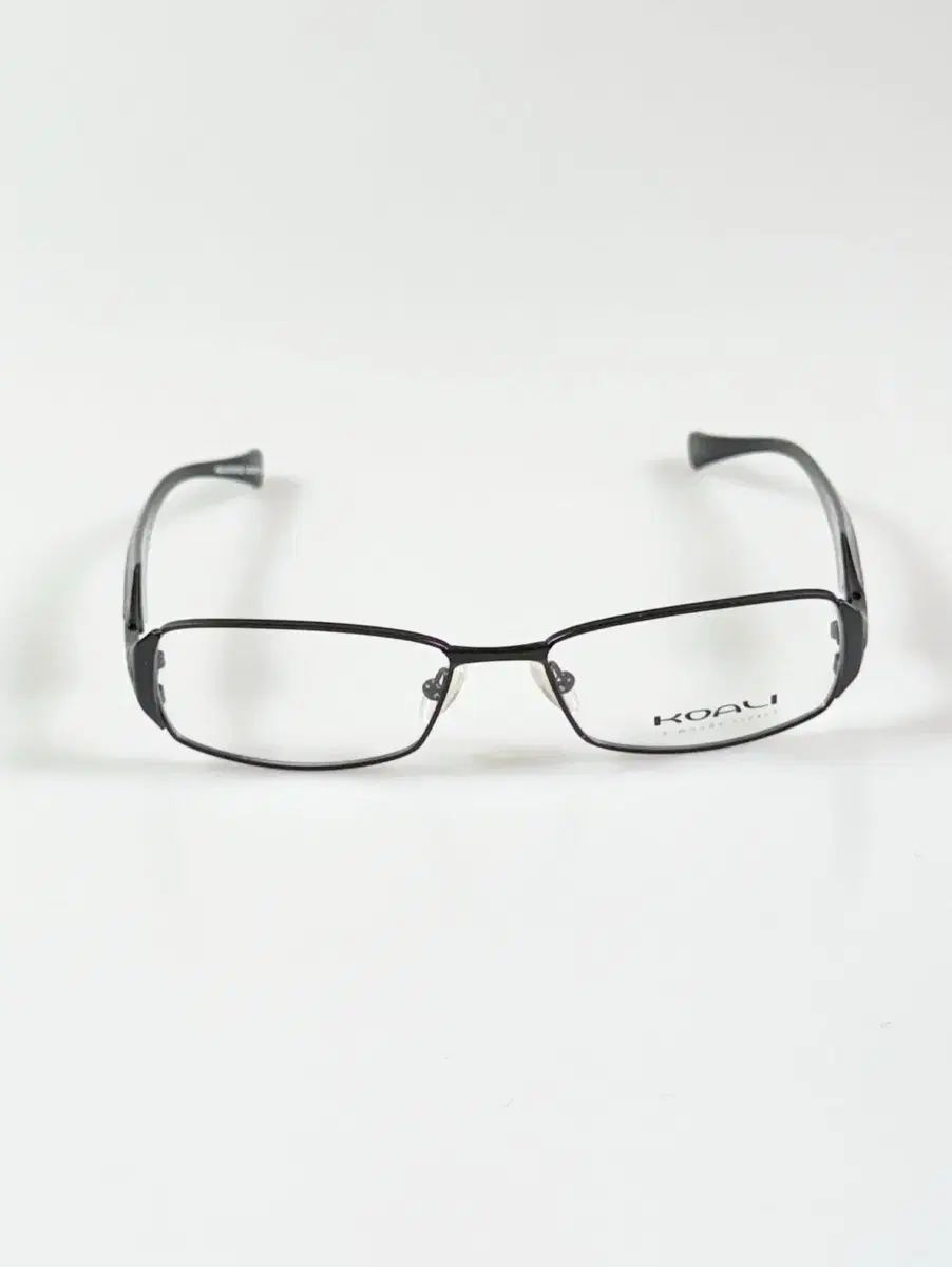 フランス製 KOALI by Morel ブラック スリム Starship Square スタシ ヴィンテージ メガネ
