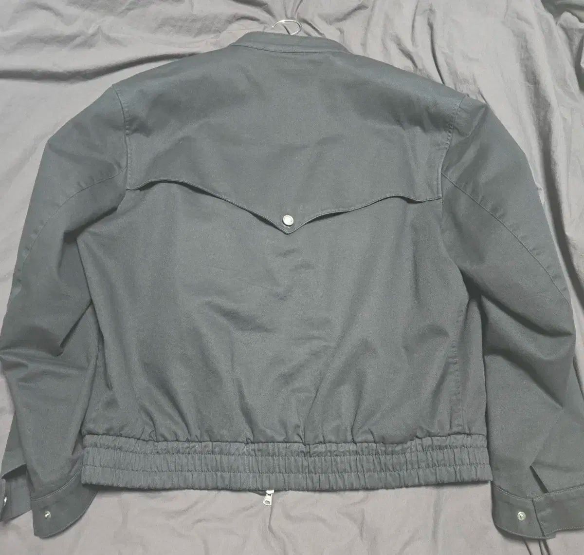 BELIER ベルリエ セリフ ハリントンジャケット ブラック 6サイズ 110