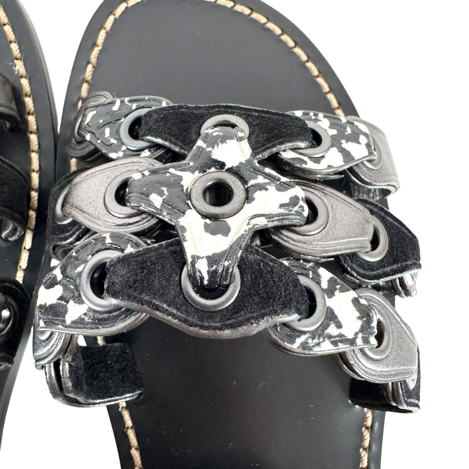  コーチ サンダル フラットサンダル 約22.5 cm J 0300 サンダル サンダル ミュール