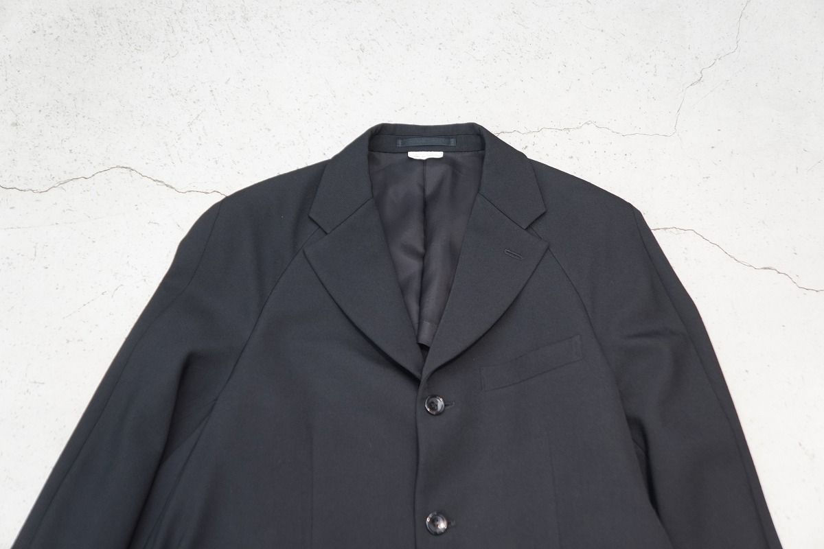 正規 25SS COMME des GARCONS HOMME PLUS コムデギャルソン オム プリュス 3B テーラード ジャケット PO-J036 黒S本物1021P